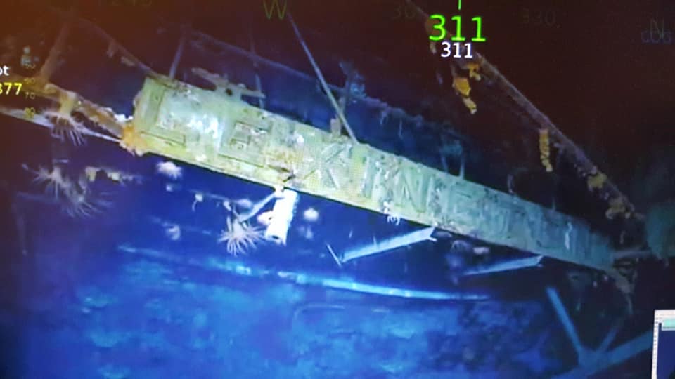 Tìm thấy tàu sân bay Mỹ mất tích 76 năm trước